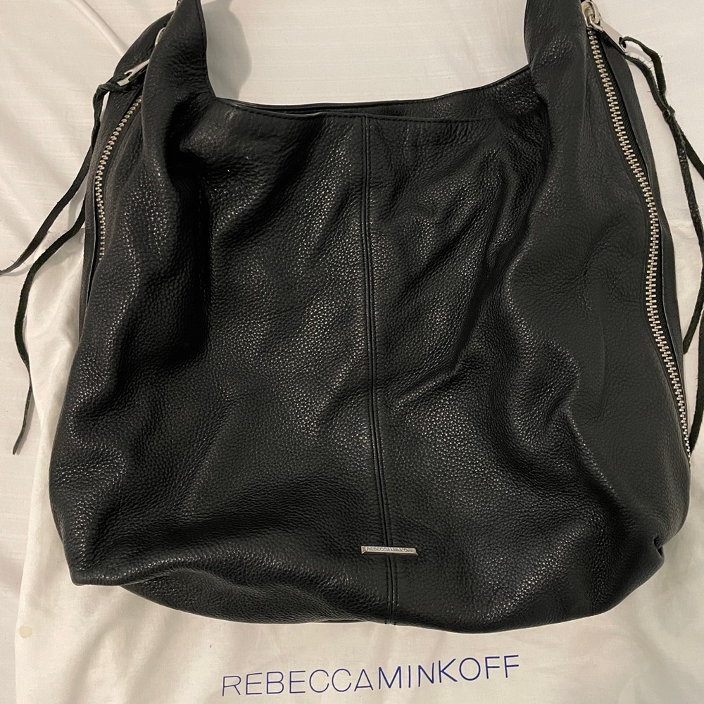 Rebecca Minkoff black shoulder boho bag